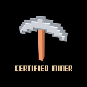 T-shirt Certified Miner